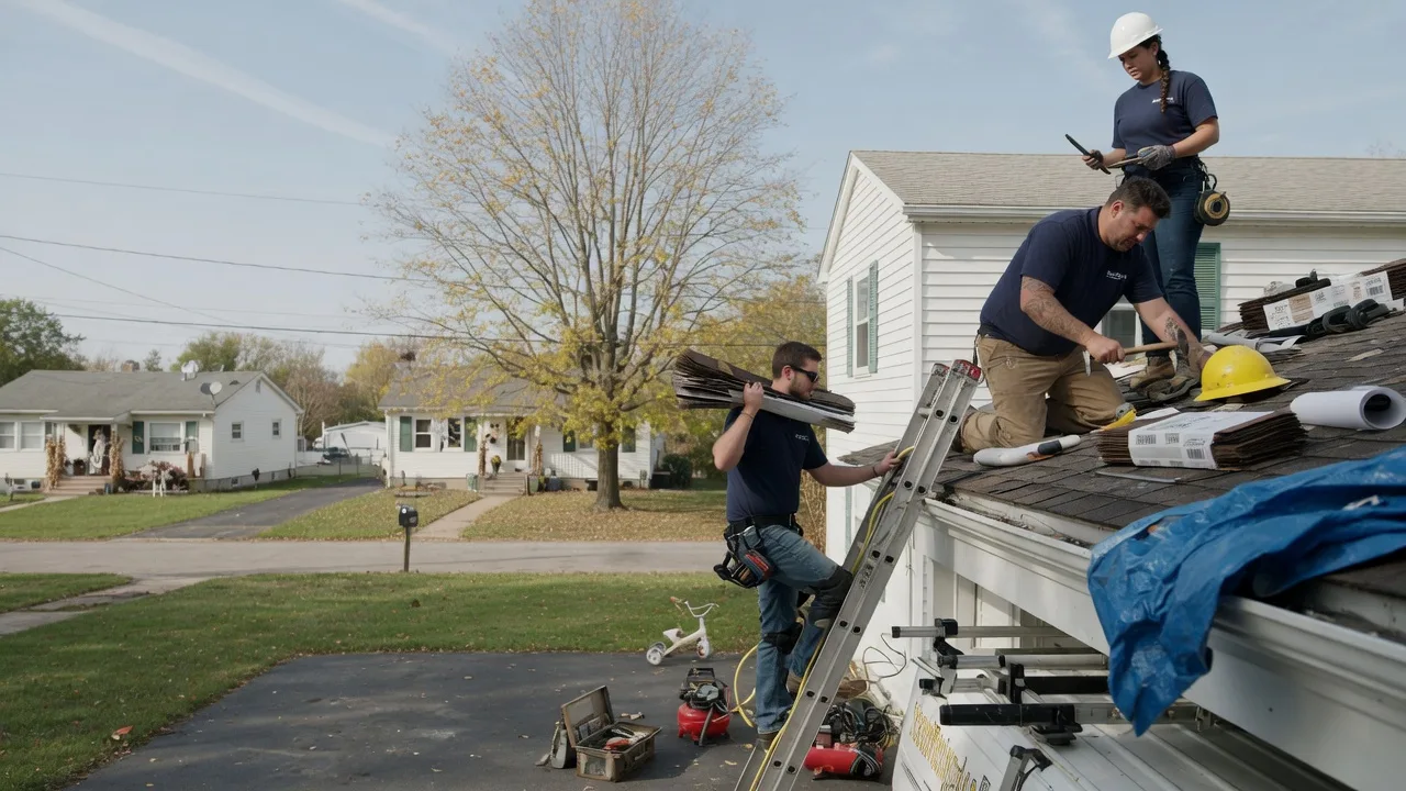 Local Roofing Contractors in Ludell, KS near me